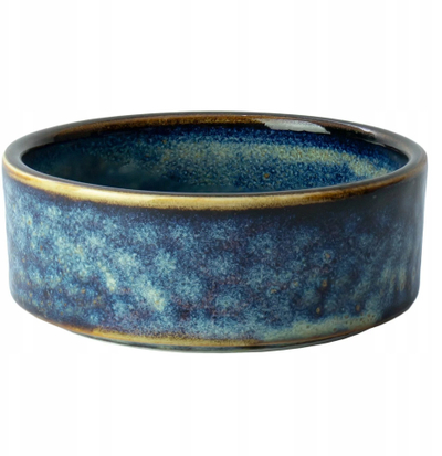 Ramekin qeramike Verlo Deep Blue, 8 cm, 100 ml, blu e errët