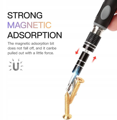 Set kaçavidash precize Uf-tools Precision Screwdriver 32in1, 32 copa, me maja të ndërrojshme