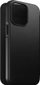 Këllëf folio Nomad Modern Leather për iPhone 13 Pro, lëkurë Horween e zezë