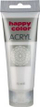 Ngjyrë akrilike Happy Color, 75 ml, e argjendtë