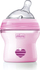 Biberon Chicco NaturalFeeling, anti-kolike, 0+, 150ml, rozë