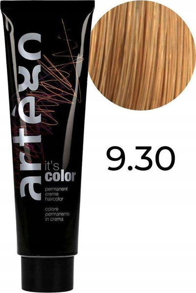 Bojë flokësh Artégo It`s Color 9.3, permanente, 150ml, bionde e artë e çelët