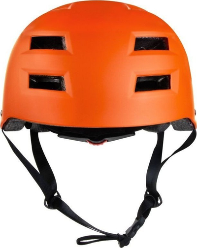 Helmet biçiklete Spokey Nerf Junior, 55-58 cm, për fëmijë, portokalli