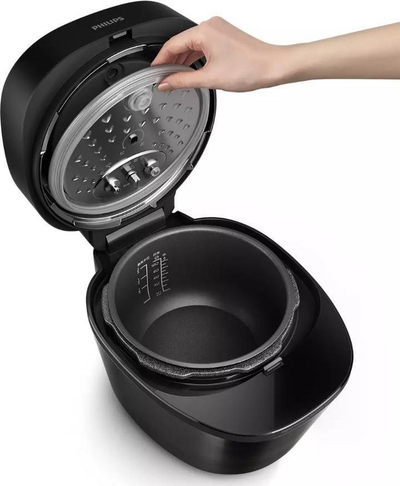 Tenxhere multicooker Philips HD2151/40, 1000W, funksion nisje e vonuar, e bardhë