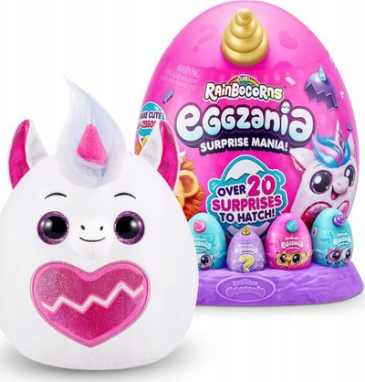 Lodër surprizë Zuru Rainbocorns Eggzania, me mbi 20 surpriza, për kalamaj 3+