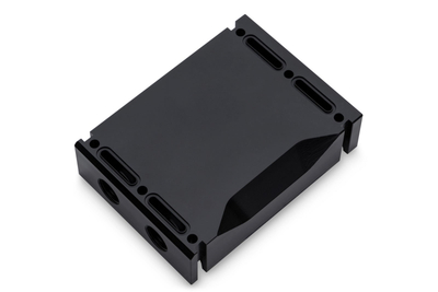 Aksesor ftohjeje me ujë EK Water Blocks EK Scalar Dual 4 Slot, acetal, i zi