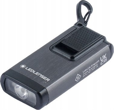 Elektrik dore Ledlenser K6R Safety, 400 lumens, 4GB USB, gri