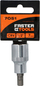 Клуч со тркалце Faster Tools, шестоаголна глава Allen со игла 1/2", 7 mm, метален
