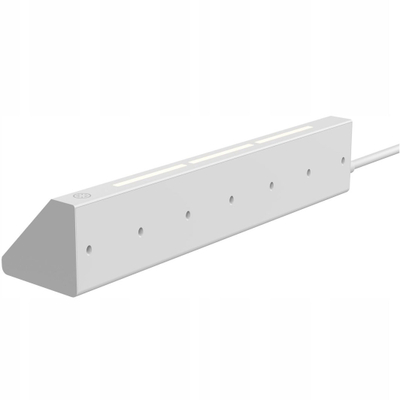 Listë zgjatëse Proove Prism Socket, 5x AC 2x USB 2x USB C, 1.6m, e bardhë