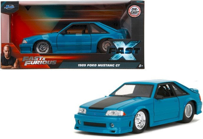 Makina lodër Jada Fast and Furious Ford Mustang GT, model die cast 1:24, për koleksionistë, e kuqe