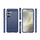 Футрола за телефон Hurtel Carbon Case за Samsung Galaxy S25 Edge, силиконска, заштита од удари, сина