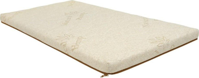 Dyshek ortopedik COCO HEMP, 140x70x12 cm, jakar, rozë