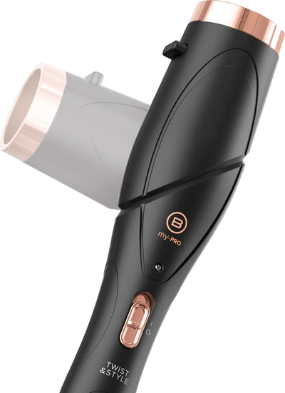 Karikues kaçurrelash Bellissima My Pro Twist and Style 11888, për flokë dhe ekstensione, keramik, rozë