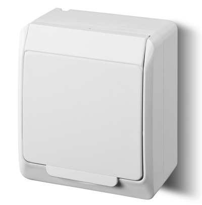 Fole Elektro-Plast GNT Hermes 2P + Z (0321-02), e bardhë