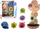 Set lodrash banje LeanToys Bath Set Ship, ujëvarë uji, kafshë detare, shumëngjyrësh