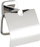 Mbajtës letre higjienike Wenko Mezzano Cover, çelik inox, 15 cm, argjendtë
