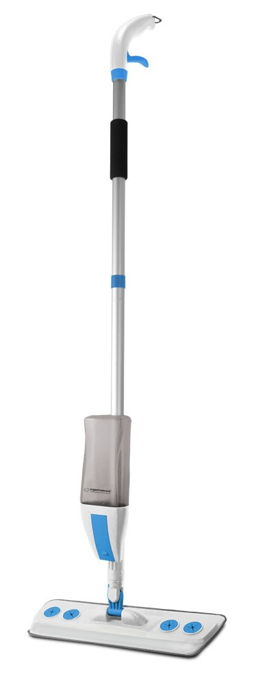 Mop me spruco Esperanza Perfect Clean EHS003, rezervuar 600ml, mikrofibër, gri