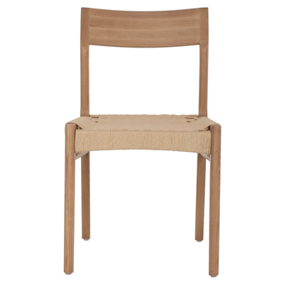Karrige tavoline Pontus prej druri hiri me ulëse litar 47x52x80Hcm (HM9322.01)