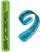 Vizore Maped Twist n Flex, 20cm, fleksibile, shumëngjyrëshe