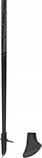 Shkopinj Nordic Walking Masters Training Speed, alumini ALUTECH 7075, 90–130 cm, të zinj