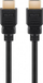 Kabllo HDMI Goobay 52766, 5m, Type A mashkull‑mashkull, e zezë