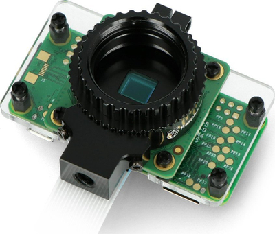 Pllakë montimi Raspberry Pi Zero HQ Camera, akrilik, e tejdukshme