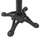 Bazë tavoline HM CAST IRON BASE HM407, 58x58x76 cm, gize, e zezë mat