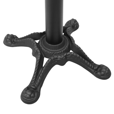 Bazë tavoline HM CAST IRON BASE HM407, 58x58x76 cm, gize, e zezë mat