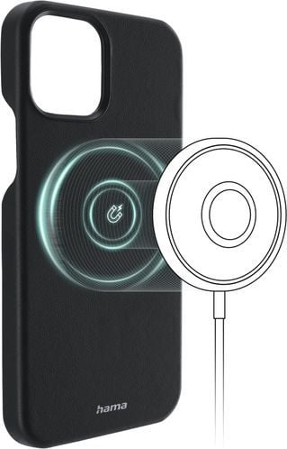 Mbrojtëse Hama MagCase Finest Sense për iPhone 13 Pro, me MagSafe, e zezë