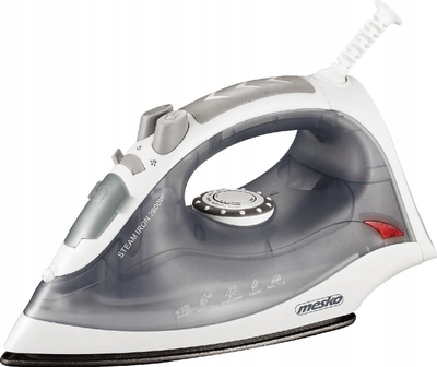 Hekur me avull Mesko MS 5037, 2800W, pllaka qeramike, gri