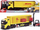 Kamion lodër Dickie DHL Heavy Truck 203747018, me forklift, me drita dhe zë, i verdhë