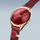 Orë për goca Bering Ultra Slim 17031-363-GWP, e kuqe/artë