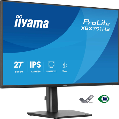Monitor Iiyama ProLite XB2791HS, 27", Full HD IPS, i zi