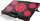 Pllakë ftohëse laptopi Inca INC-611GMS, 17", 5 ventilatorë me LED, e zezë