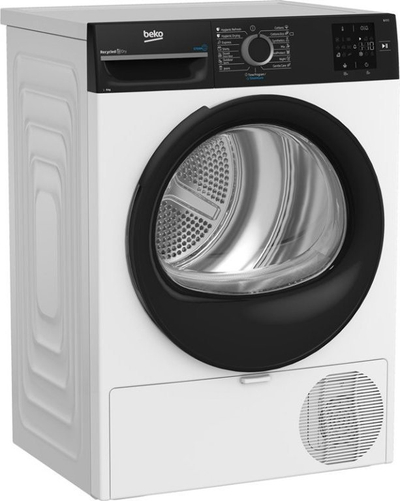 Tharëse rrobash Beko BM3T3924WBB, 9kg, pompë nxehtësie, e bardhë