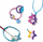Set kreativ bizhuterish SES Creative 14762 Crystal Galaxy, kristale për zbukurim, efekt që ndrit në errësirë, shumëngjyrësh