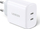 Karikues muri Ugreen CD243, 2x USB C, 40W, i bardhë