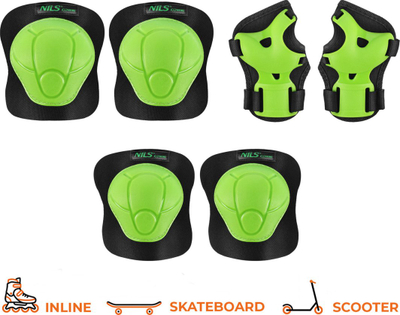 Set mbrojtësesh Nils Extreme H210, XS, i gjelbër