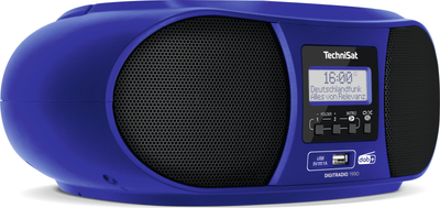 Radio boombox TechniSat DigitRadio 1990, DAB+ FM, CD USB Bluetooth, blu