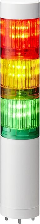 Dritë sinjali PATLITE LR4-302WJNW-RYG, LED, 3 ngjyra, e bardhë