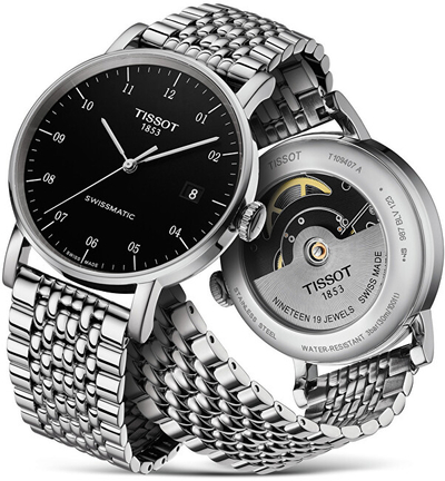 Orë dore Tissot Everytime Swissmatic T109.407.11.052.00