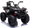 ATV elektrik për kalamaj SpeedPro, me 2 motorë, 2 bateri, i zi