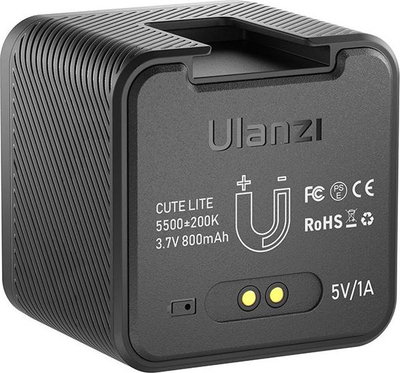Dritë nënujore LED Ulanzi L2 Cute Lite, 10m, IP68, e zezë