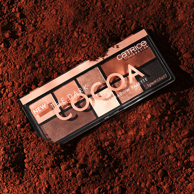 Hije sysh Catrice Dark Cocoa kCT161, 8 ngjyra, 9 g