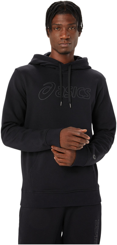 Bluzë me kapuç Asics Oth Hooded Sweatshirt, pambuk poliestër, uniseks, e zezë