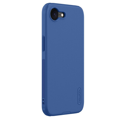 Маска за телефон Nillkin Super Frosted Pro, за iPhone 16e, против лизгање, сина