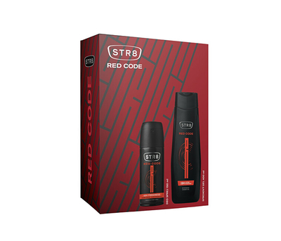 Set për meshkuj STR8 Red Code, deodorant sprej 150 ml + xhel dushi 400 ml