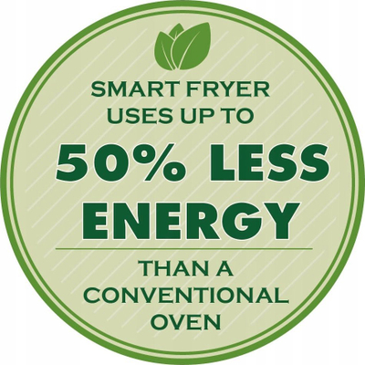 Fritezë me ajër Emerio AF-125770 SmartFryer, 3 L, Cool Touch, BPA Free, e zezë