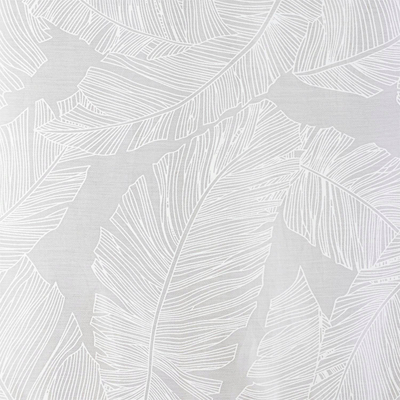 Perde Atmosphera Front Curtain Leaf, 60x120cm, me gjethe, e bardhë