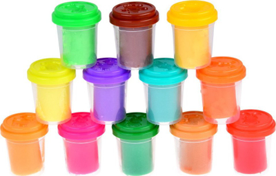 Set plasticine ZA5176, 12 ngjyra, jo toksike, shumëngjyrësh